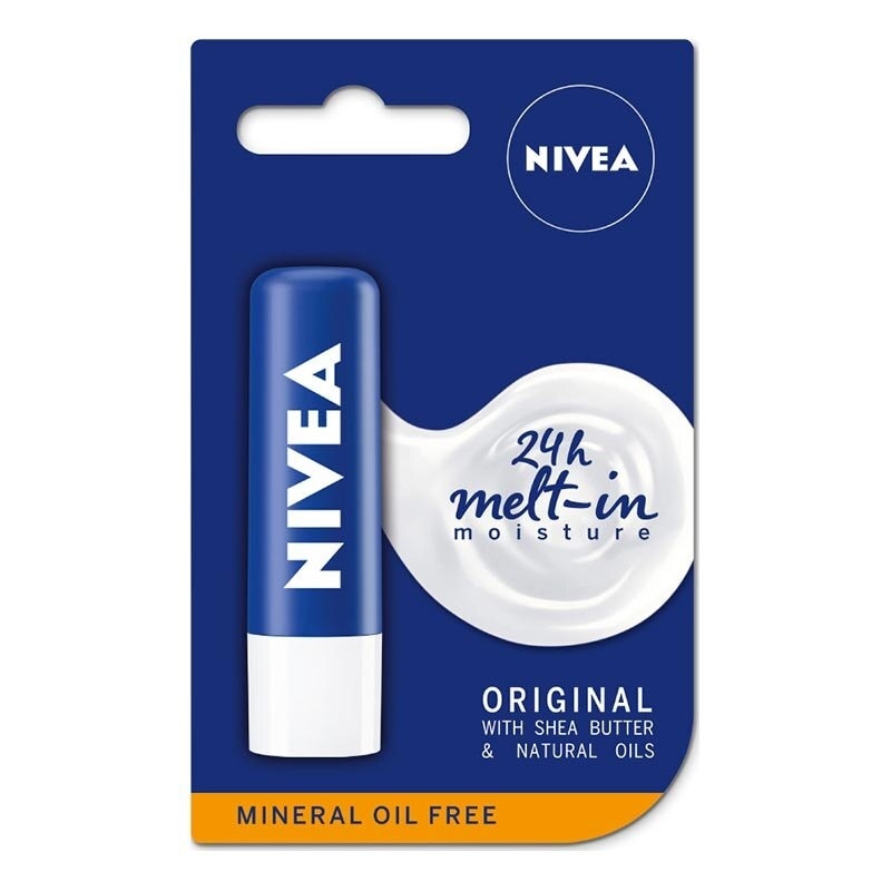 Nivea Lip Care Lip Balm Original Essential 4.8gr