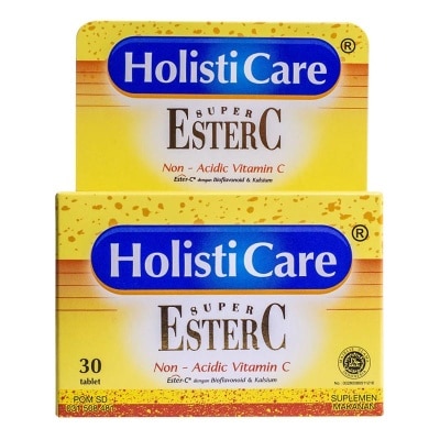 HOLISTICARE Super Ester C Non-Acidic Vitamin C Holisticare Ester C 30 Tablet