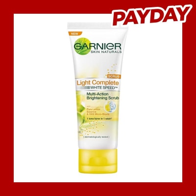 GARNIER Light Complete White Speed Brightening Scrub Foam Skin Care - 100ml