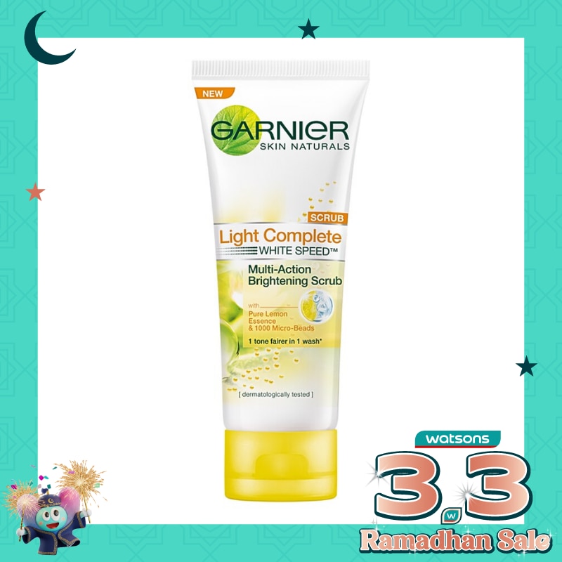 Light Complete White Speed Brightening Scrub Foam Skin Care - 100ml