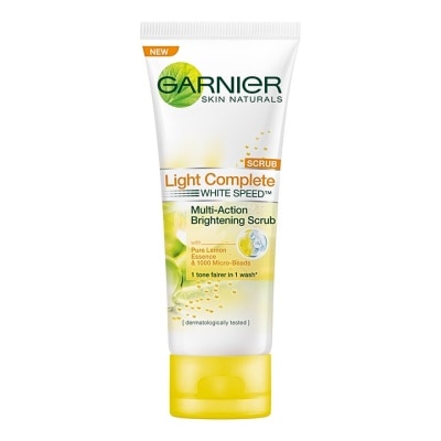 GARNIER Light Complete White Speed Brightening Scrub Foam Skin Care - 100ml