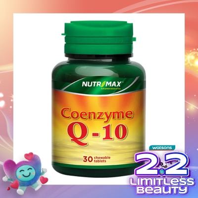 NUTRIMAX NUTRIMAX CO Q10 100MG 30'S