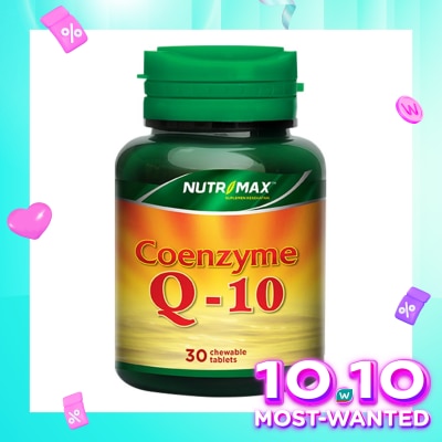 NUTRIMAX NUTRIMAX CO Q10 100MG 30'S
