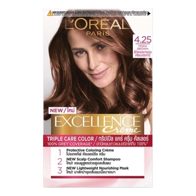 L'OREAL Excellence Creme Hair Color 4.25 Moka Brown