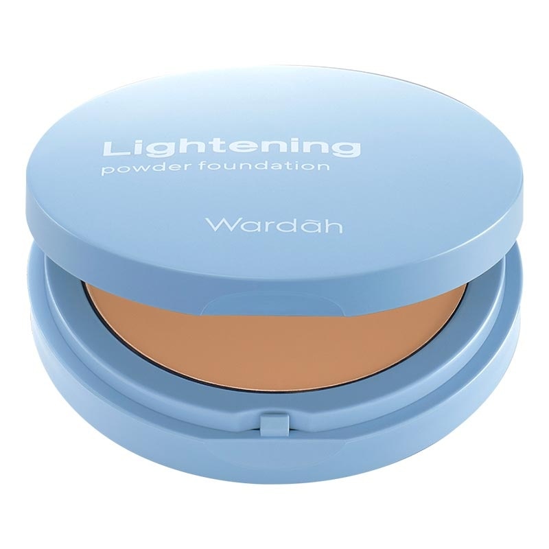 Wardah Powder Foundation Light Feel 01 Golden Sand (43W) 12 g