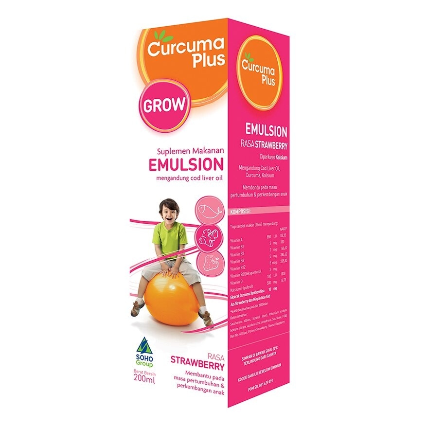 Plus Emulsion Strawberry 200ml