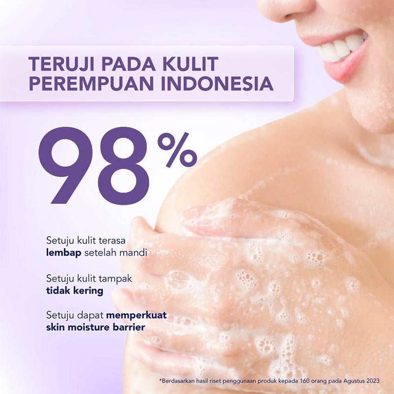 Body Foam Sabun Mandi Cair Relaxing Aromatic Pouch 400ml