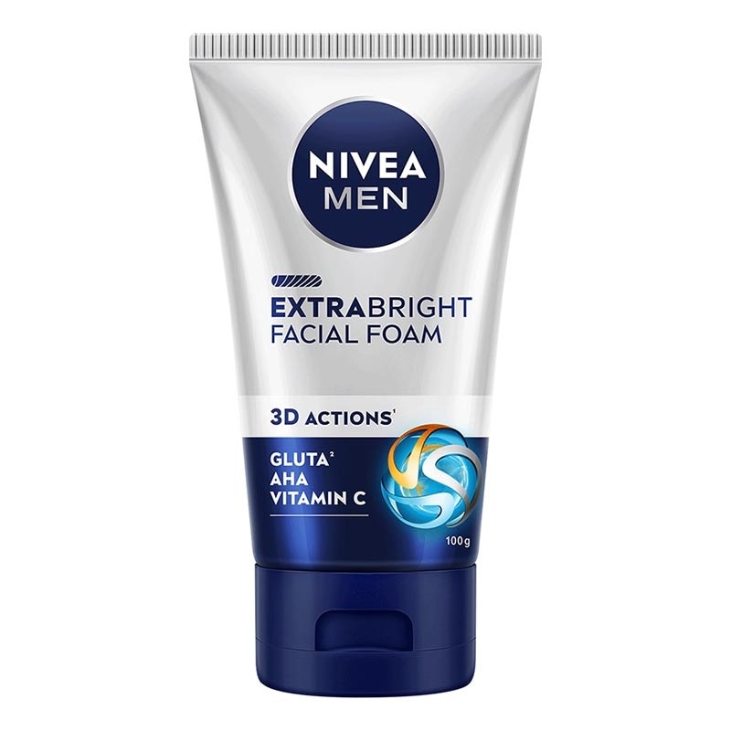Nivea MEN Facial Foam Extra Bright Dark Spot Minimizer 100ml
