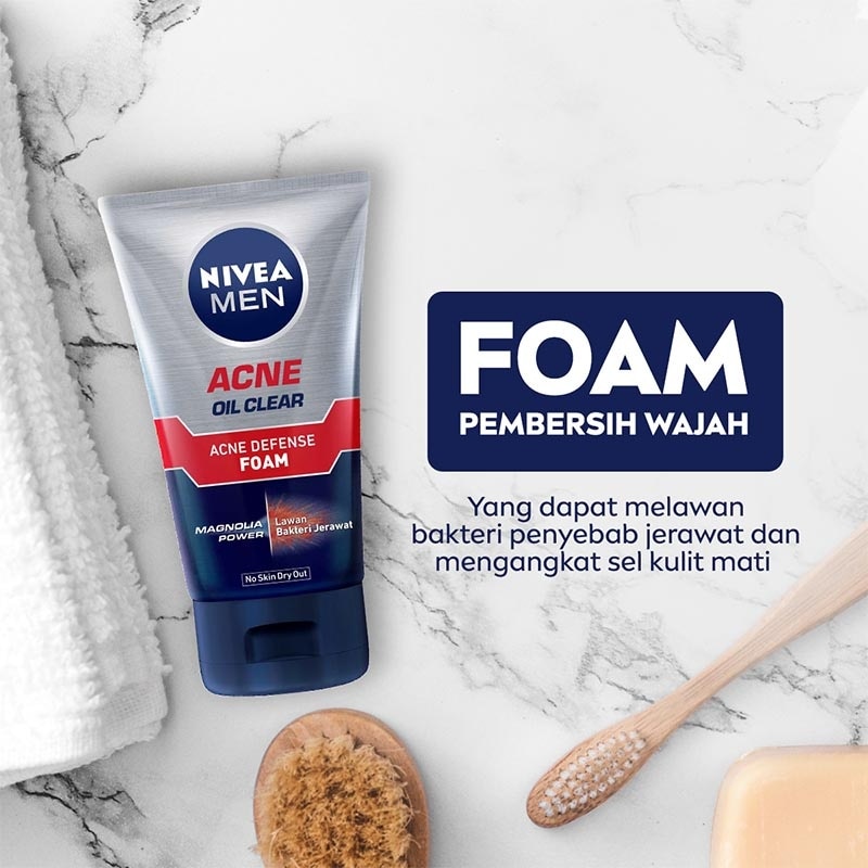 Men Facial Foam Oil Control 100ml