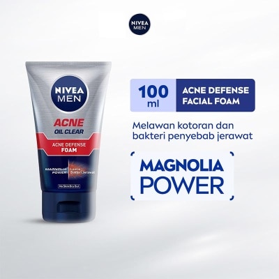 NIVEA Men Facial Foam Oil Control 100ml