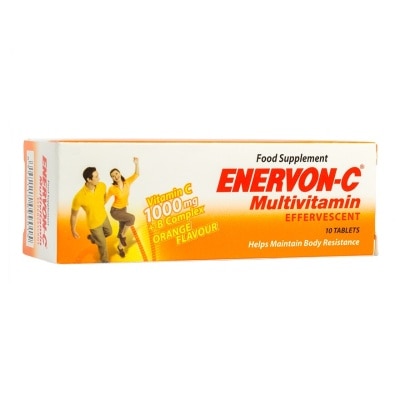 ENERVON Multivitamin C Effervescent 10 Tablet (Tube)