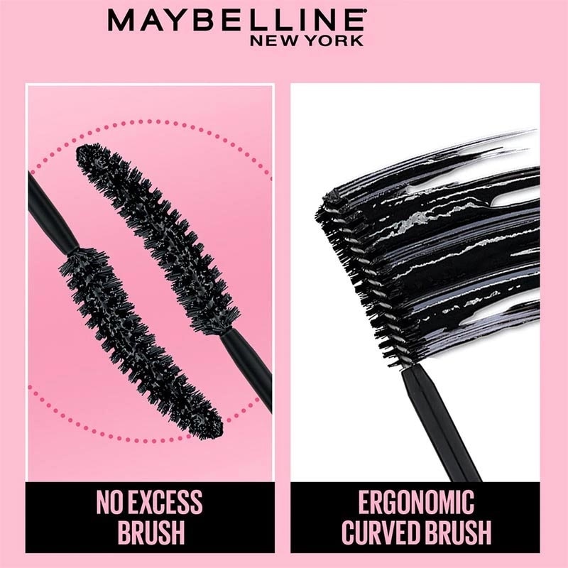 Volum Express Maybelline Mascara Hypercurl Waterproof - Black