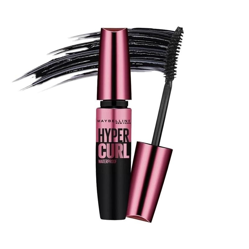 Volum Express Maybelline Mascara Hypercurl Waterproof - Black