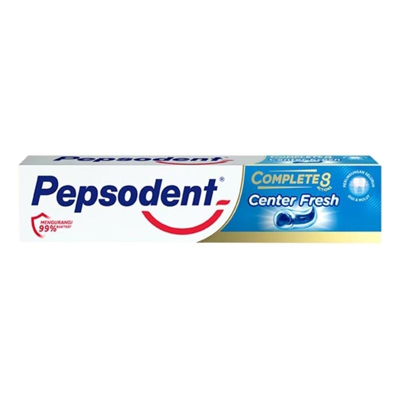 Promo Harga Pepsodent Pasta Gigi Complete 8 Actions Center Fresh 160 gr - Watsons